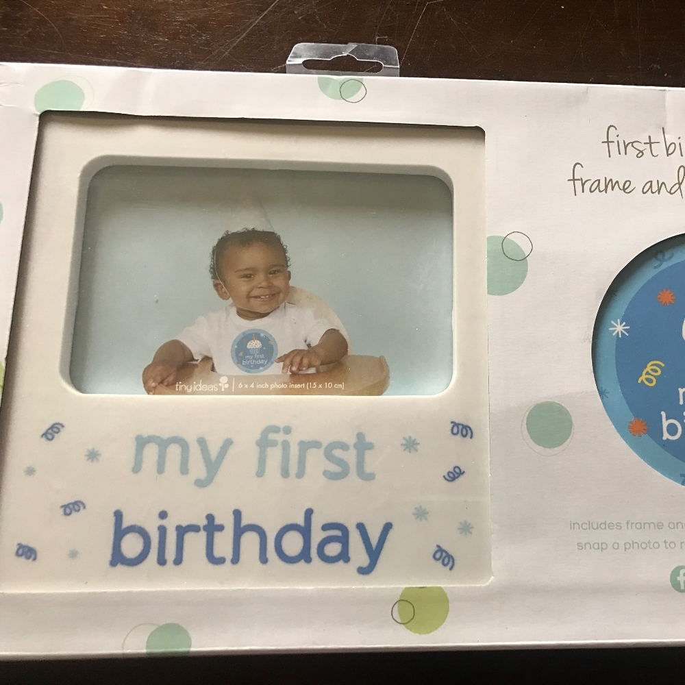 First Birthday Frame
